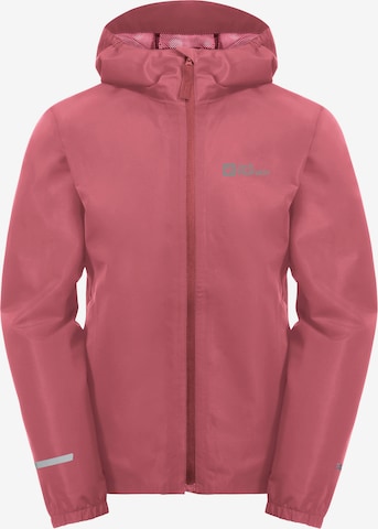 JACK WOLFSKIN - Casaco outdoor 'FLAZE' em rosa: frente