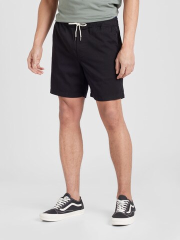 NN07 Regular Shorts  'Gregor' in Schwarz: predná strana