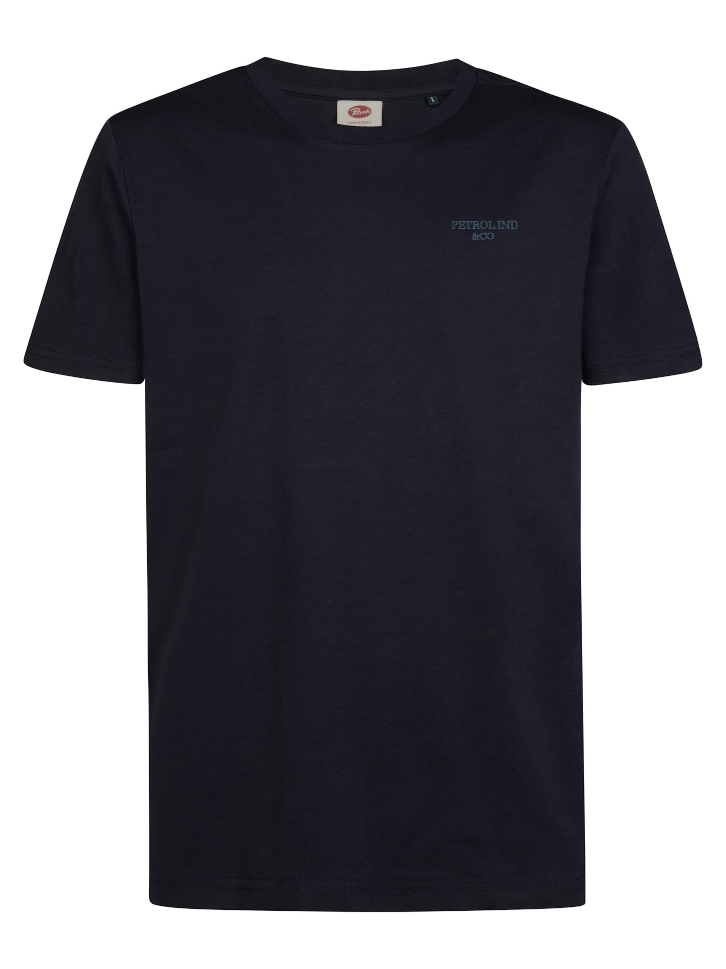 Petrol Industries T-shirt i blå: framsida