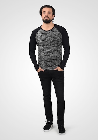 !Solid - Camisa 'Mevan' em preto