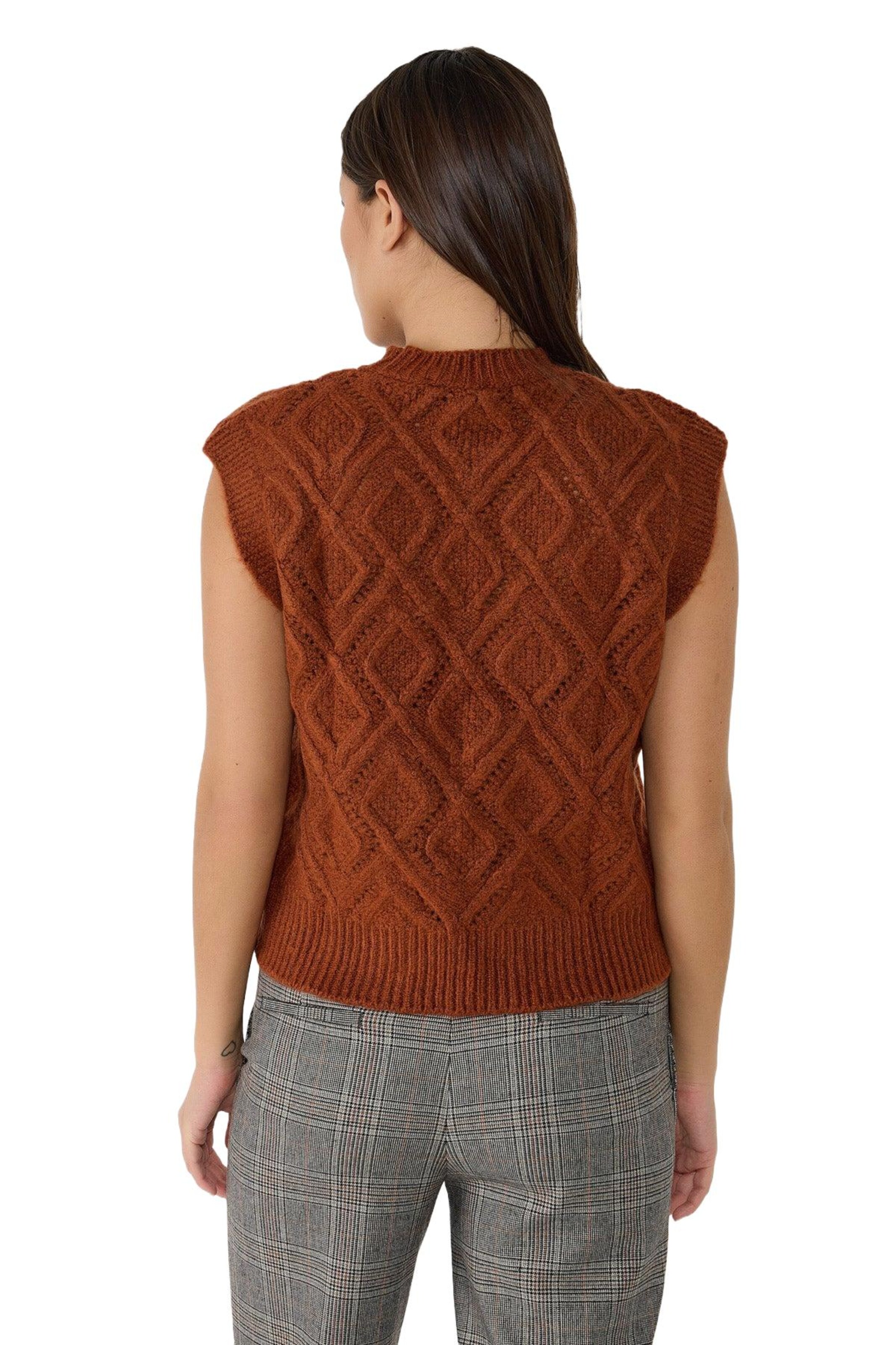 No Matter What Pullunder in Braun