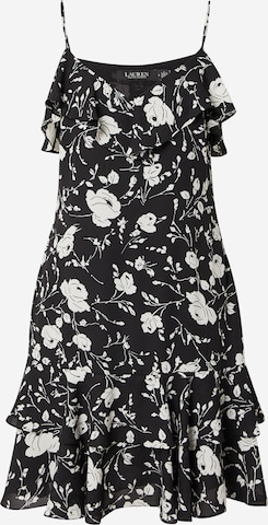 Lauren Ralph Lauren - Vestido de verano 'Tillinay' en negro: frente