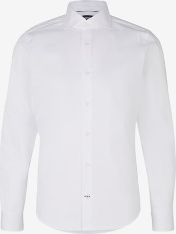 Slim fit Camicia business 'Pai' di JOOP! in bianco: frontale