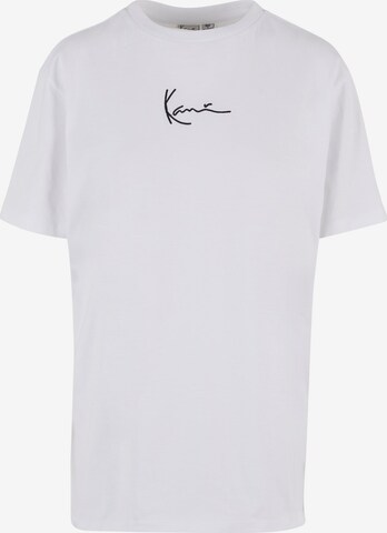 T-shirt Karl Kani en blanc : devant