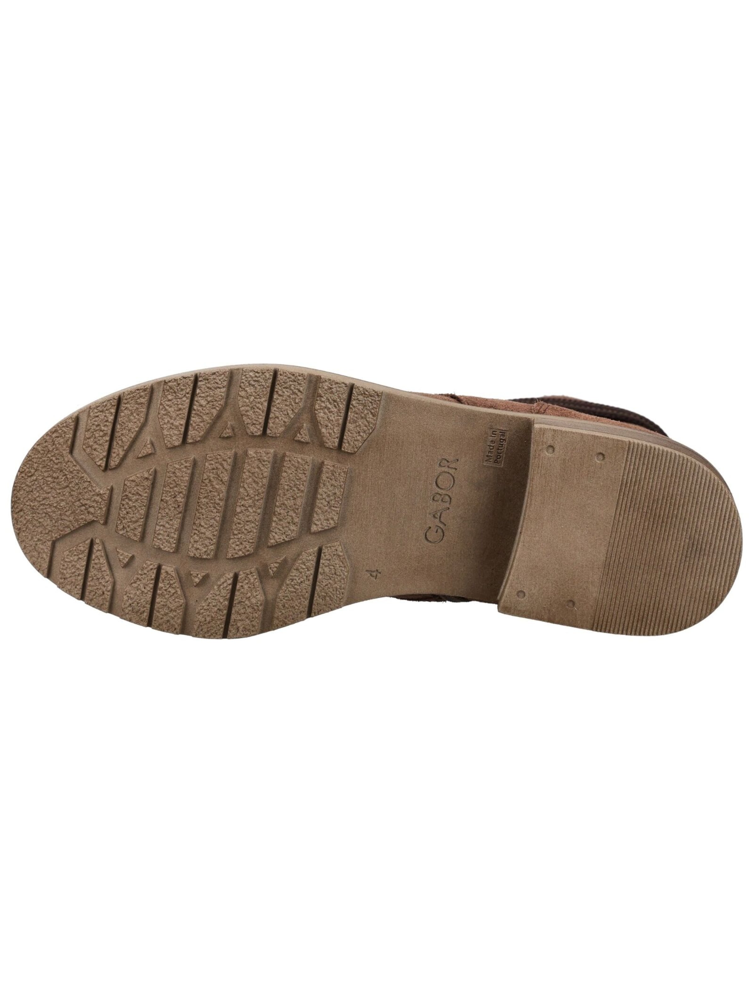 Stivaletto stringato di GABOR in marrone: inferiore