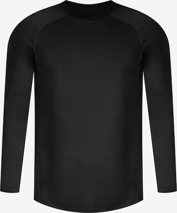 Smilodox Shirt 'Powerfit' in Black: front