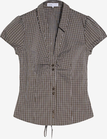 BershkaBluza - zelena boja: prednji dio