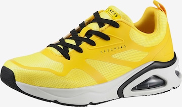 SKECHERS - Sapatilhas baixas 'TRES-AIR UNO - REVOLUTION-AIRY' em amarelo: frente