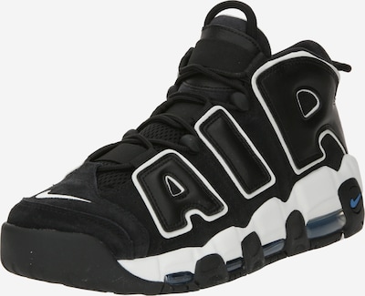 Nike Sportswear Matalavartiset tennarit 'Air More Uptempo '96' värissä taivaansininen / musta / valkoinen, Tuotenäkymä