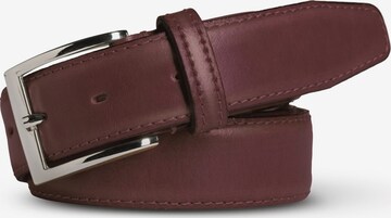 Ceinture MEYER en rouge : devant