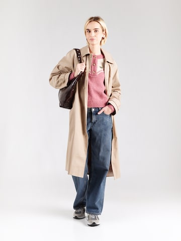 Pepe Jeans Pulóver 'Chiara' - rózsaszín