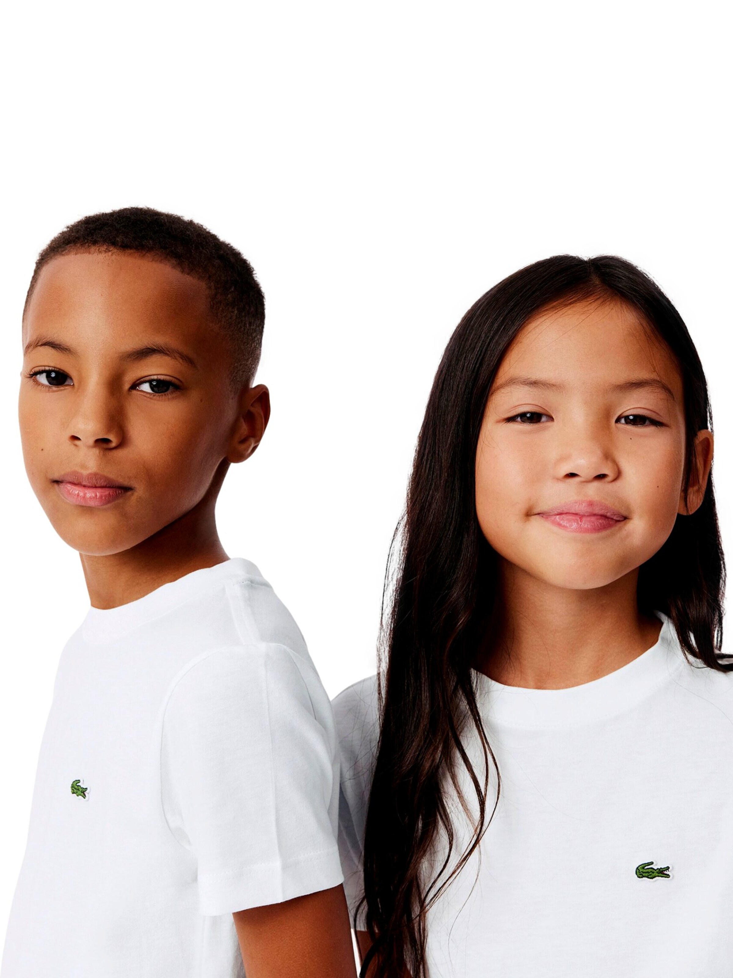 LACOSTE Shirts i hvid: forside