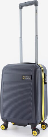 National Geographic Suitcase 'Aerodrome' in Blue: front