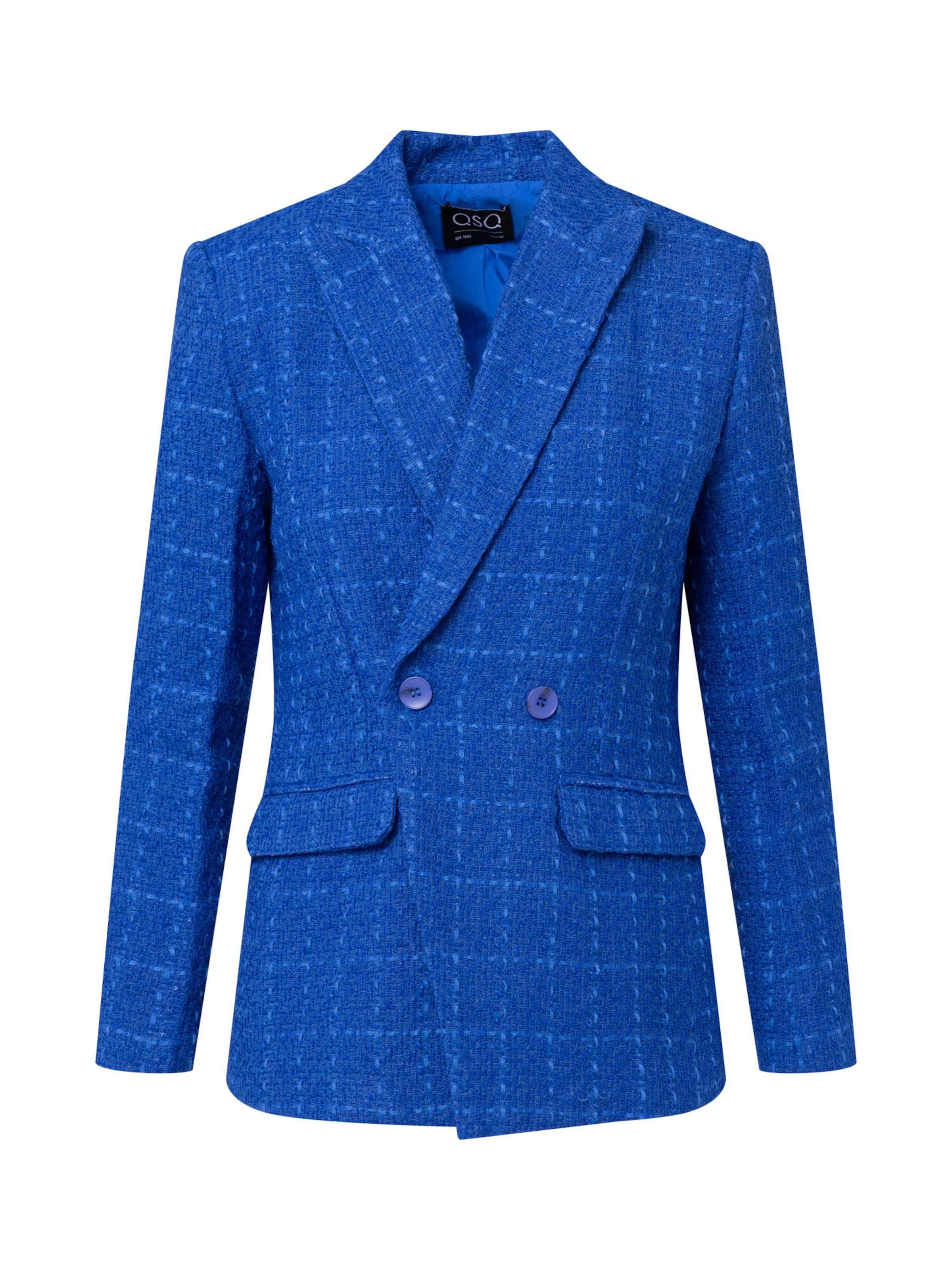 Sacou de la Quiosque pe albastru: față