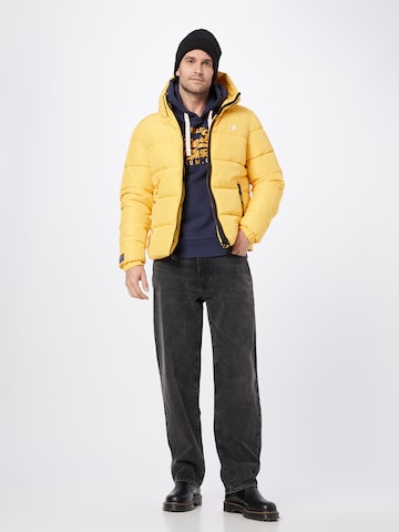 Superdry Winter Jacket in Yellow