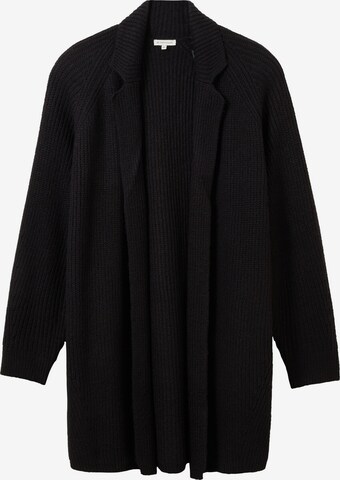 Cardigan Tom Tailor Women + en noir : devant