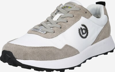 bugatti Sneakers low i brungrå / svart / hvit, Produktvisning