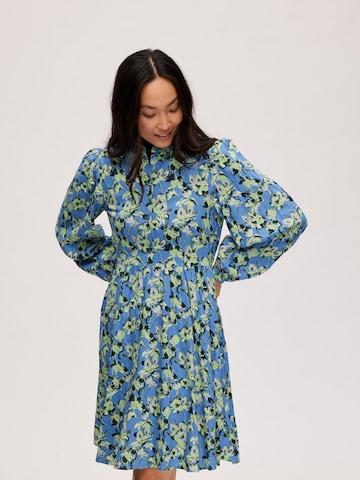 SELECTED FEMME Shirt Dress 'Jana' in Blue: front