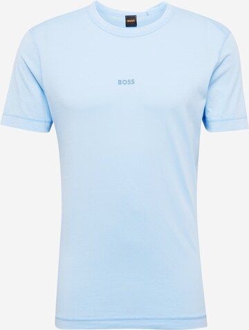 T-Shirt 'Tokks' BOSS en bleu : devant