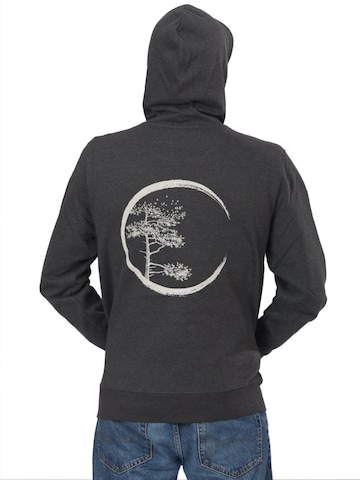 Pull-over 'Circle' Life-Tree en gris : devant
