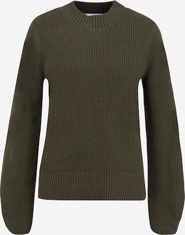 Selected Femme Tall - Pullover 'LESLIE' em verde: frente