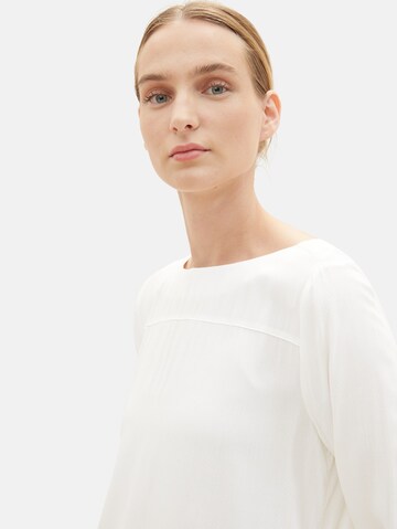 TOM TAILOR Blouse in White