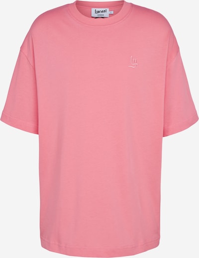 LYCATI exclusive for ABOUT YOU T-Shirt 'Grounder' en rose, Vue avec produit