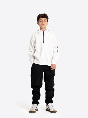 Survêtement Solang en blanc : devant