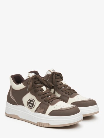 Estro - Zapatillas deportivas altas '22-889-10' en marrón: frente