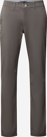yazubi Slim fit Chino Pants 'Dustin' in Grey: front