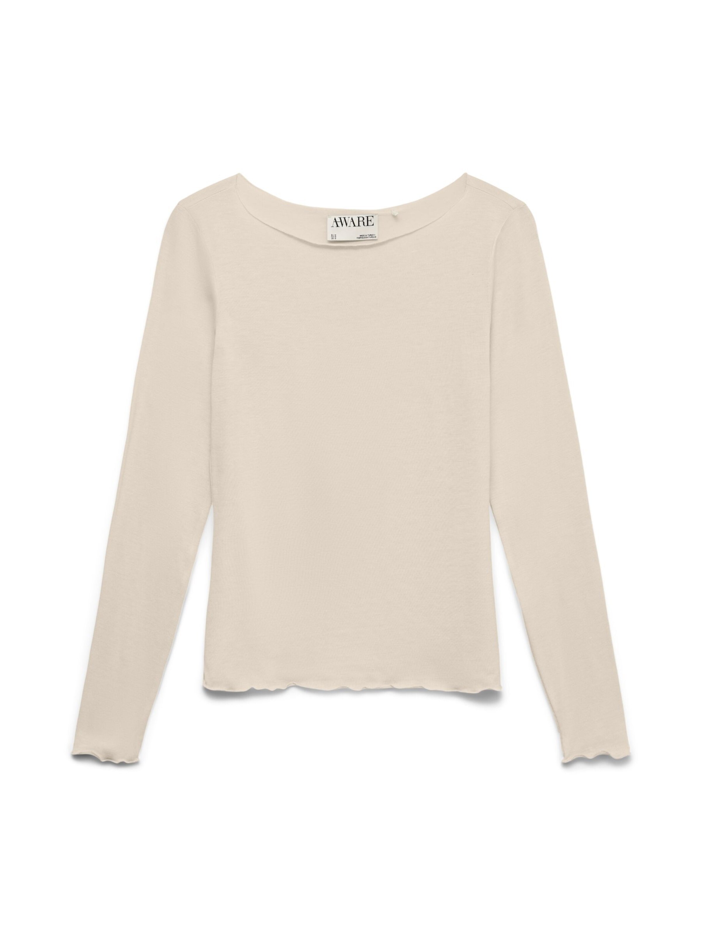 Aware Shirt 'AWGlesha' in Beige: front
