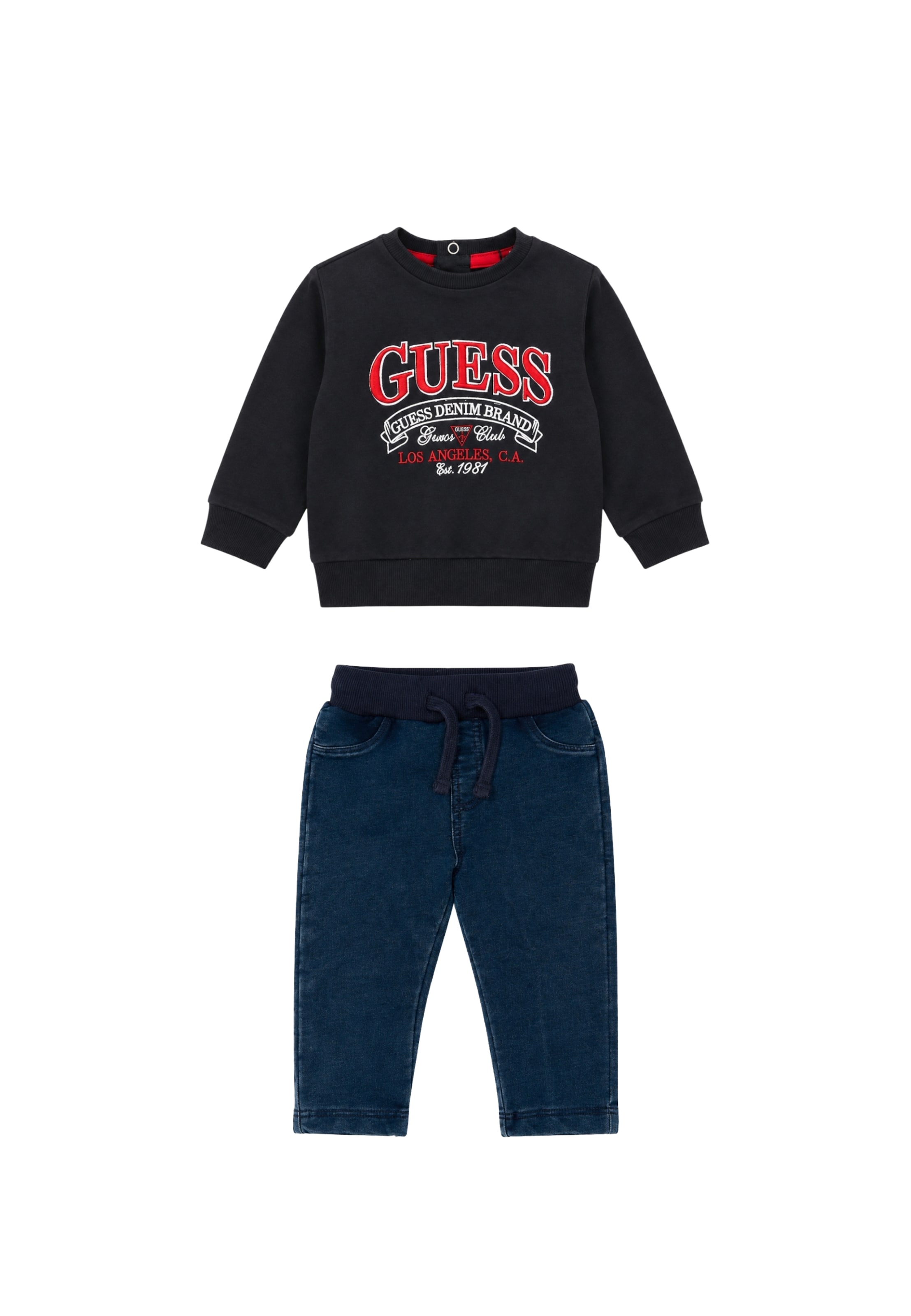 GUESS Set in Blue: front