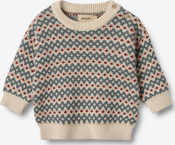 WHEAT - Pullover 'Harlow' em branco: frente