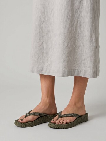 ILSE JACOBSEN T-bar sandals 'Cheerful08M' in Green: front