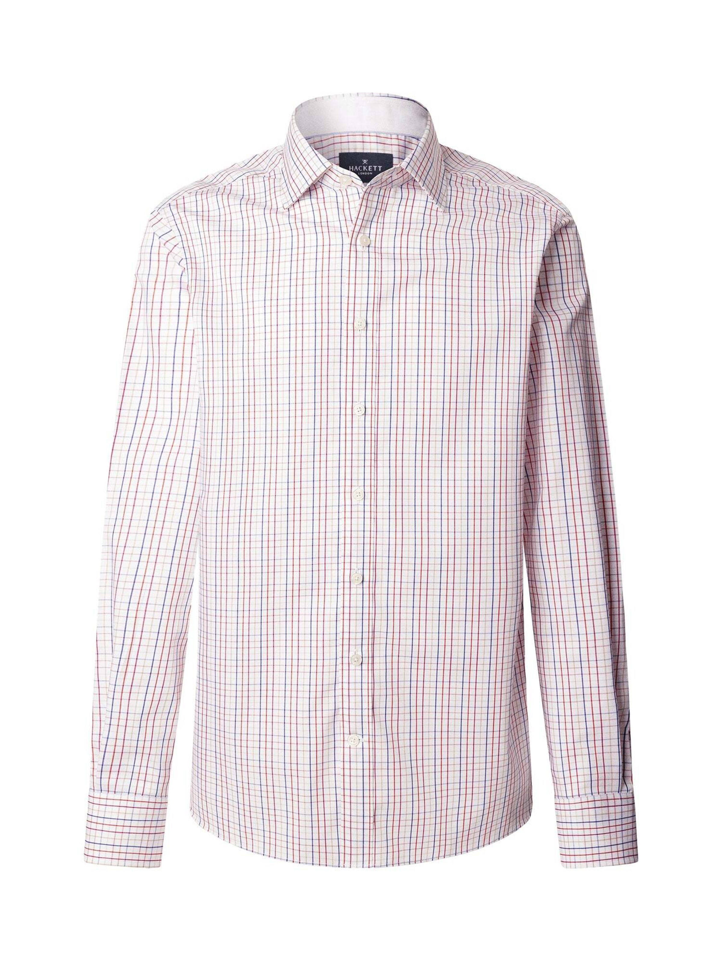 Hackett London Chemise en bleu / orange / rouge / blanc, Vue avec produit