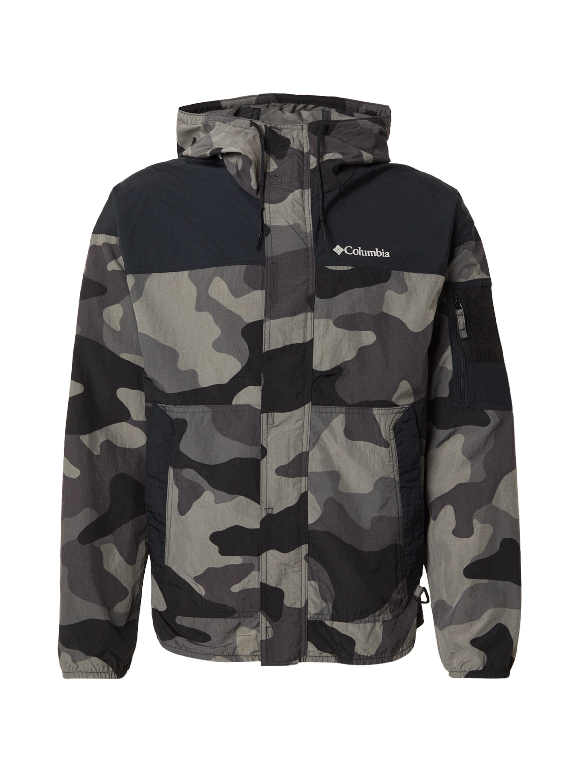 COLUMBIA Chaqueta de montaña 'Challenger™ II Novelty' en gris basalto / gris humo / greige / negro, Vista del producto