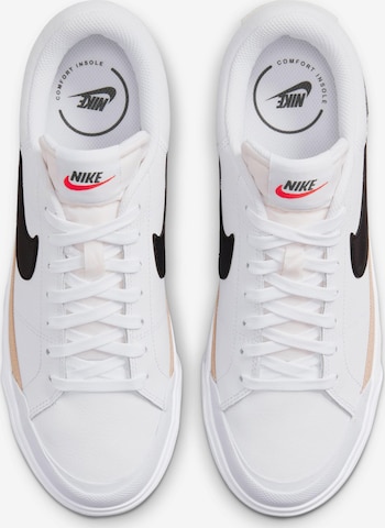 Nike Sportswear Nizke superge 'COURT LEGACY LIFT' | bela barva