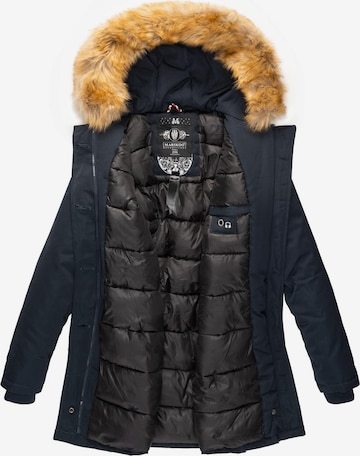 MARIKOO Winterparka 'Karmaa' in Blauw