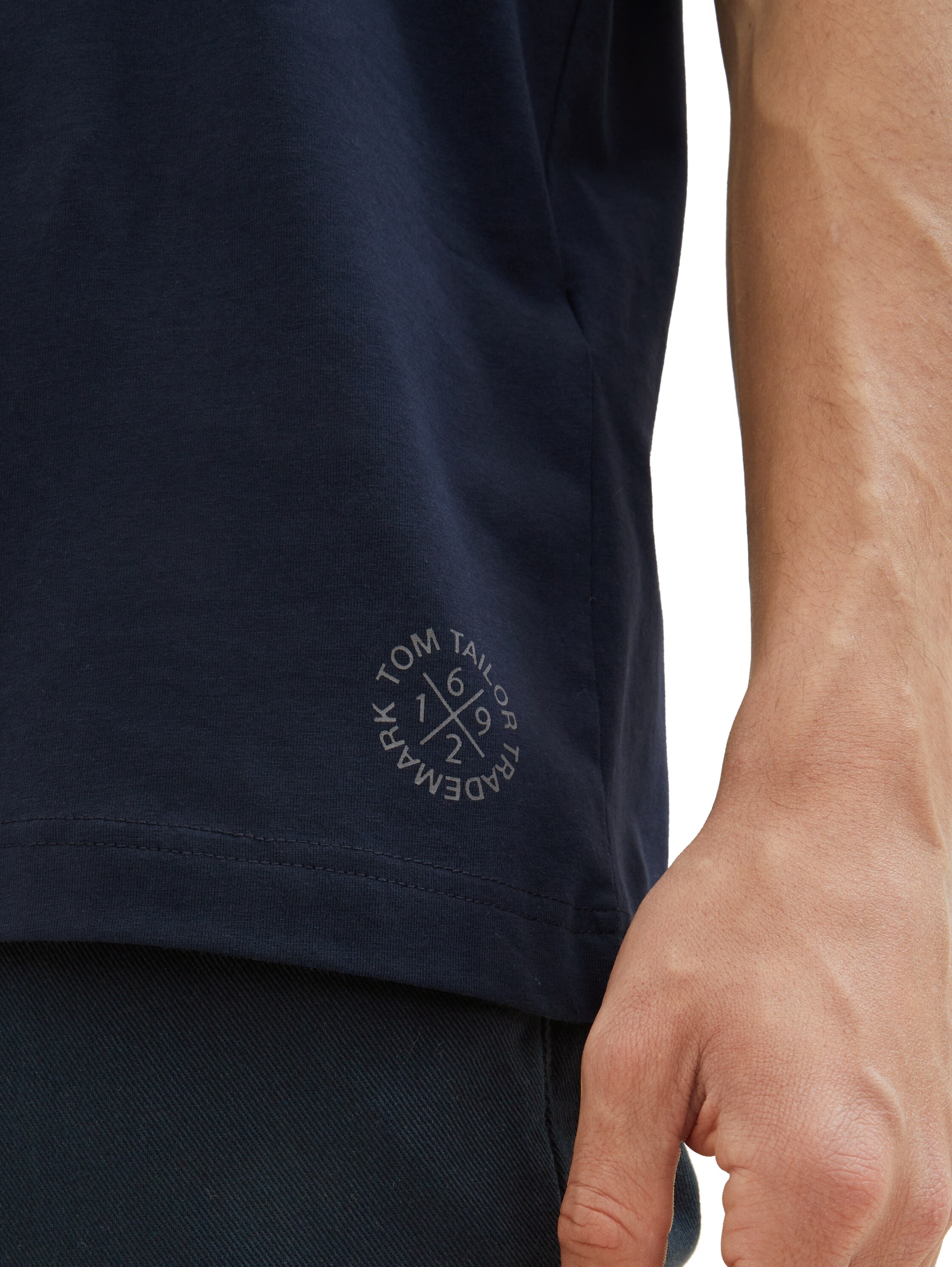 TOM TAILOR Shirt in Blauw