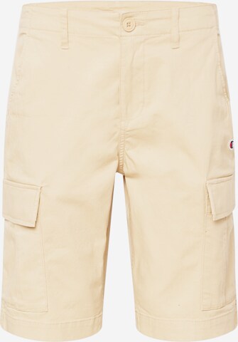 Champion Authentic Athletic Apparel Cargo Pants in Beige: front