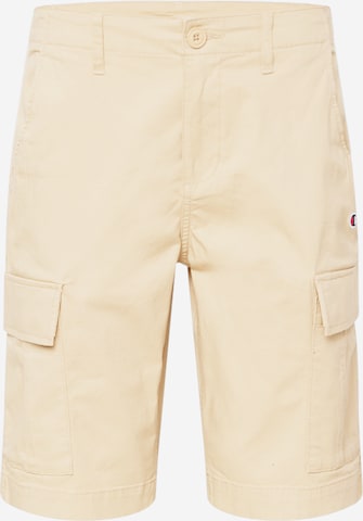 Champion Authentic Athletic Apparel Regular Cargo Pants in Beige: front