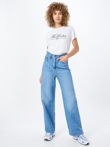 HOLLISTER T-Shirt in Weiß