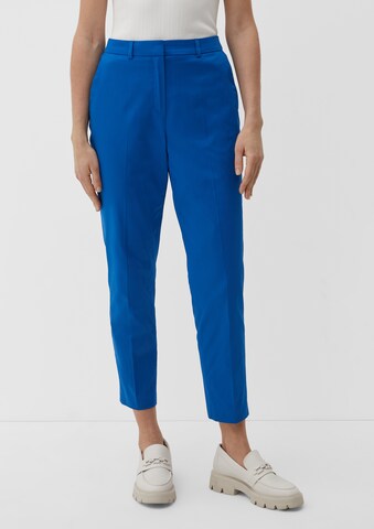 s.Oliver BLACK LABEL Regular Chino Pants in Blue: front