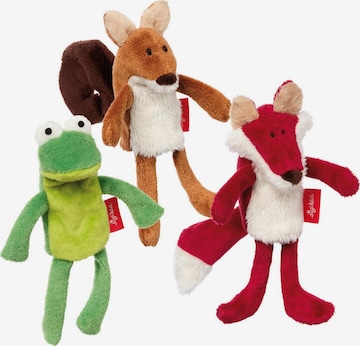 SIGIKID Stuffed animals 'Fingerpuppen-Set My Little Theatre' in Green: front