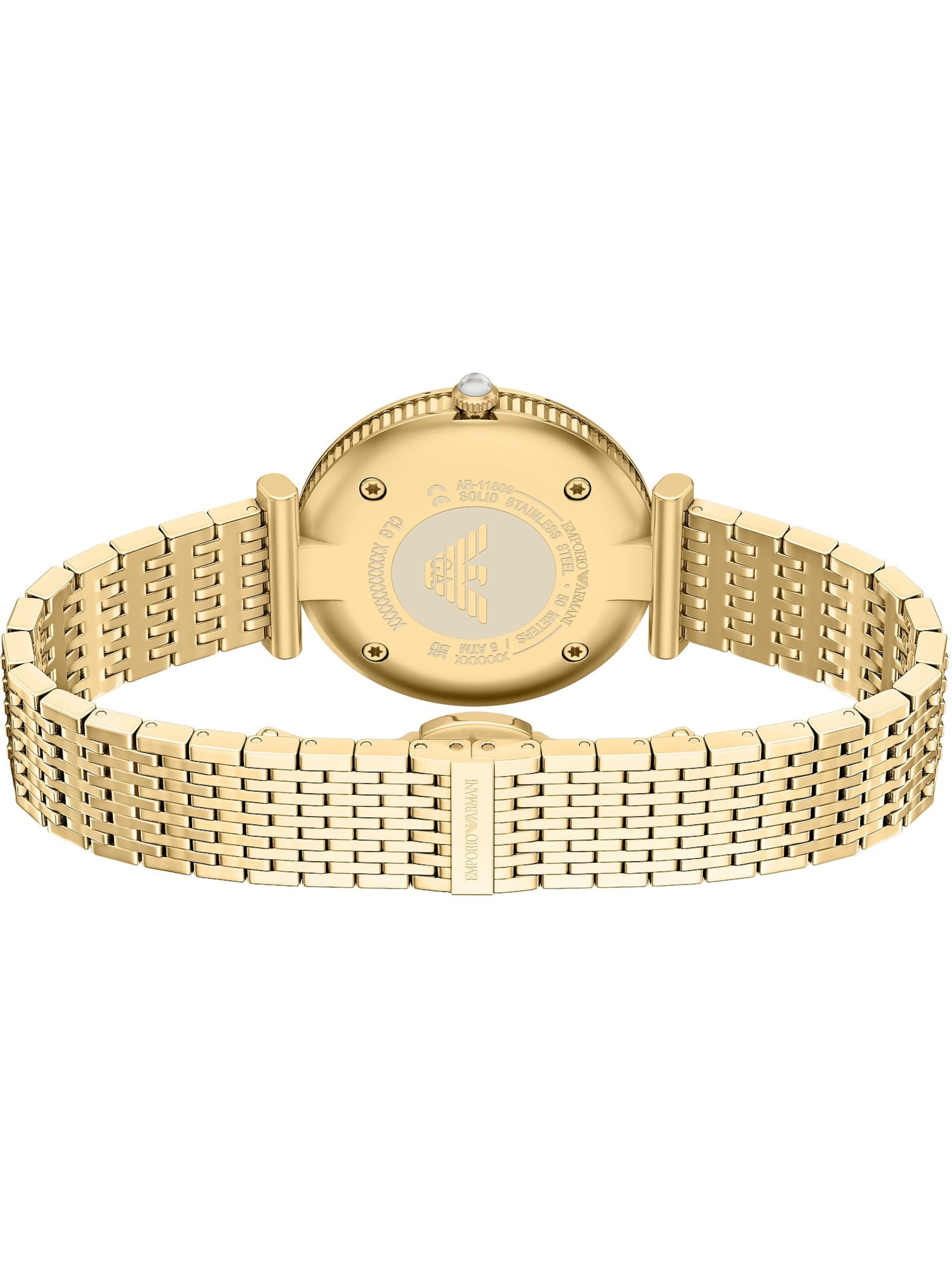 Emporio Armani Analog watch in Gold