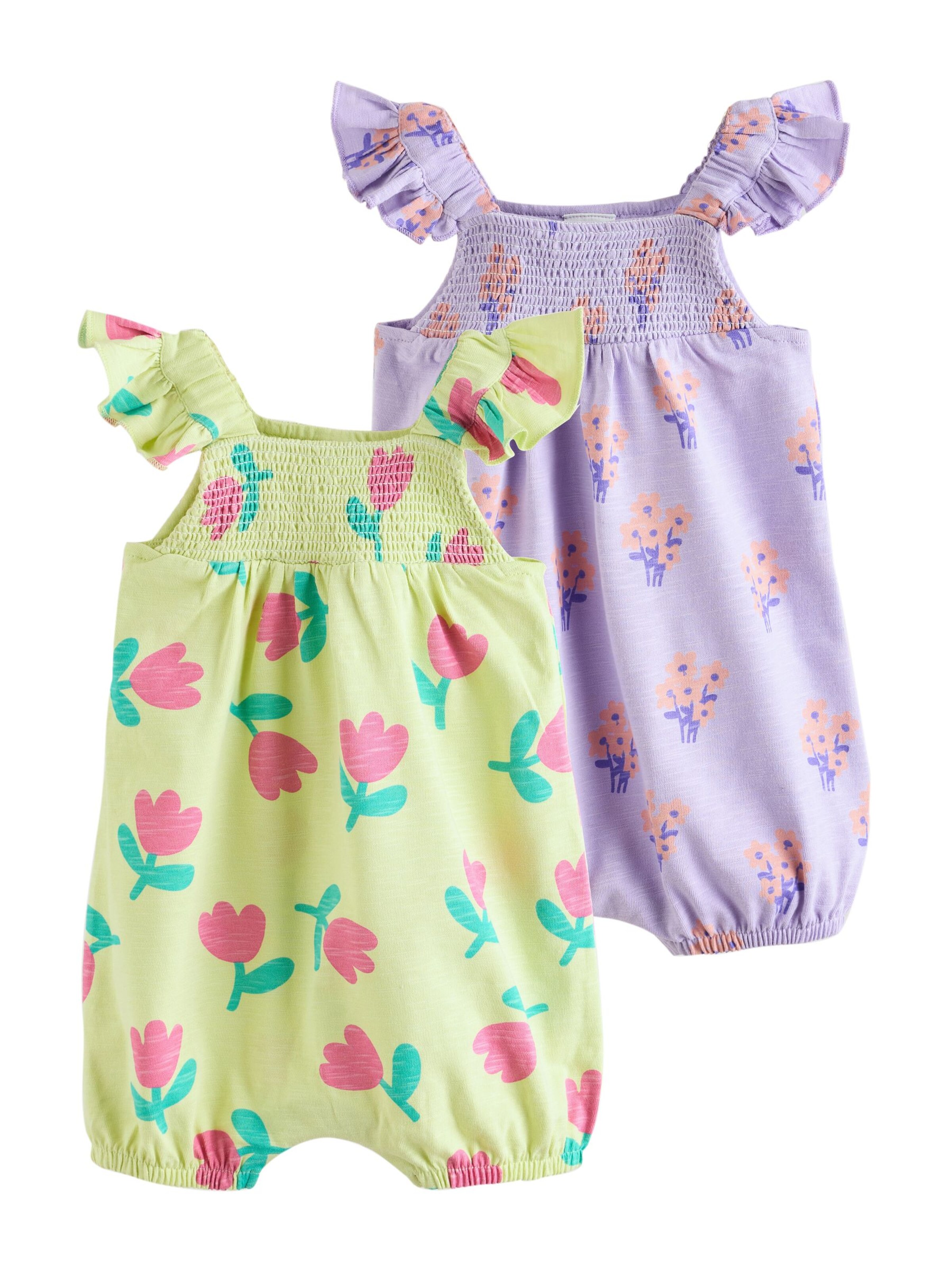 Next Strampler in Gelb: Vorderseite