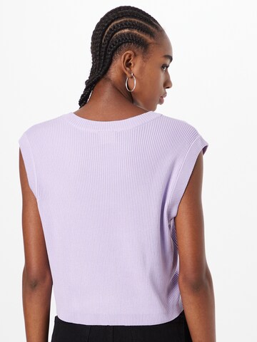 Urban Classics Knitted top in Purple