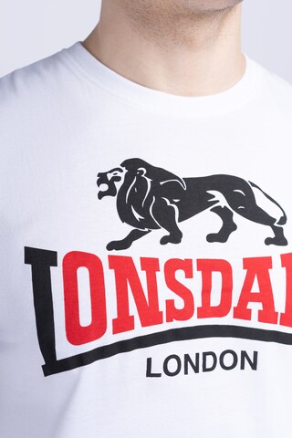LONSDALE T-Shirt 'Hempriggs' in Weiß