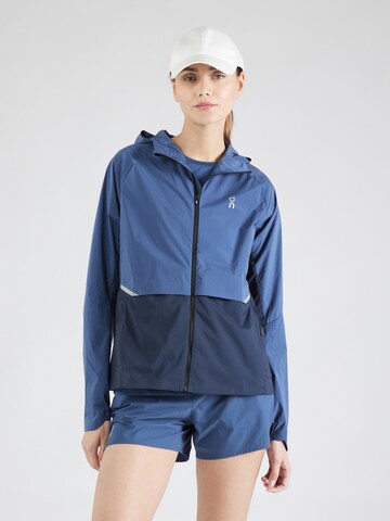 On - Chaqueta deportiva en azul: frente