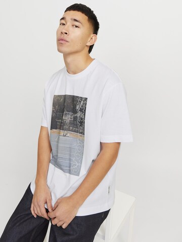 T-Shirt JACK & JONES en blanc
